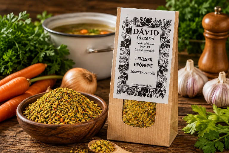 Levesek Gyöngye - Leves és ételízesítő, só és ízfokozó nélkül