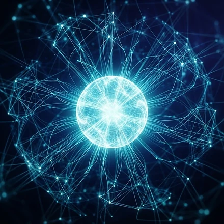 Núcleo de inteligencia artificial conectando múltiples canales