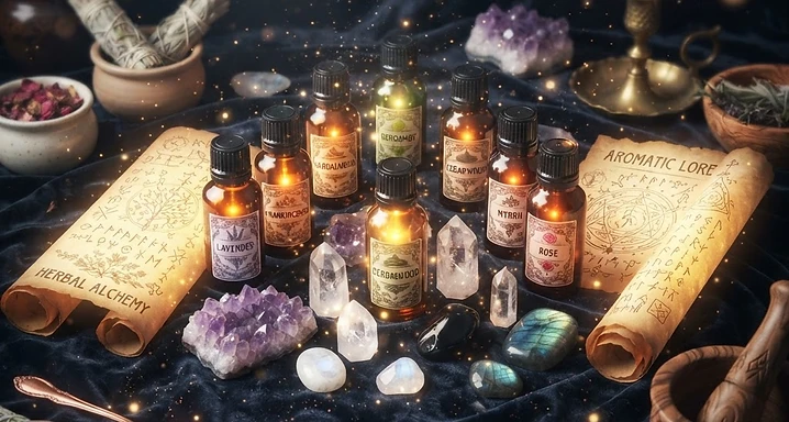 Essências da Alma: Óleos Essenciais para o Bem-Estar Espiritual