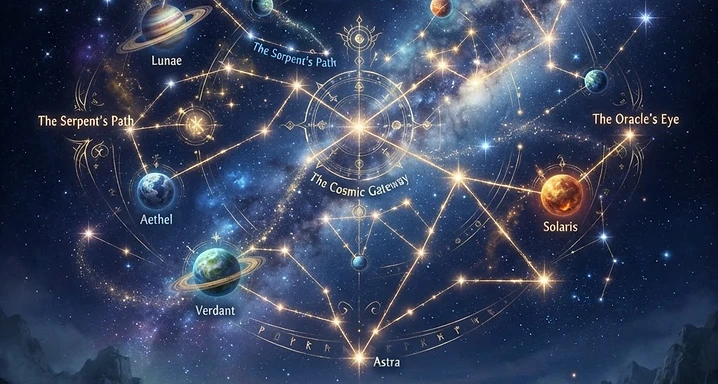 星が紡ぐ物語：太陽、月、そしてアセンダントが解き明かすあなたの本質