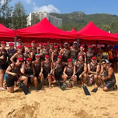 DBDB team gathered under the race tents