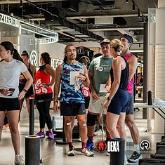 DBDB crew regrouping after a strength-specific DEKA training block
