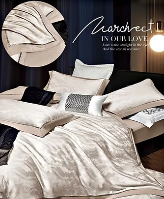 Tencel — Marbled Dusk · Champagne