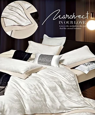 Tencel — Marbled Dusk · Cream White