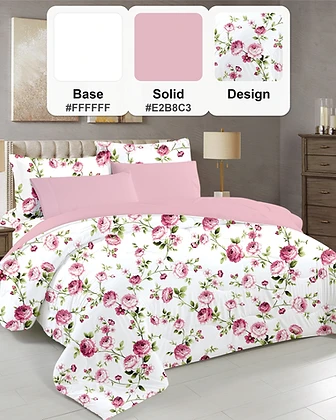 Floral Comforter Set