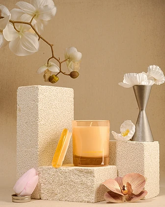 Champagne Toast Candle
