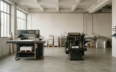 Precision Press studio environment