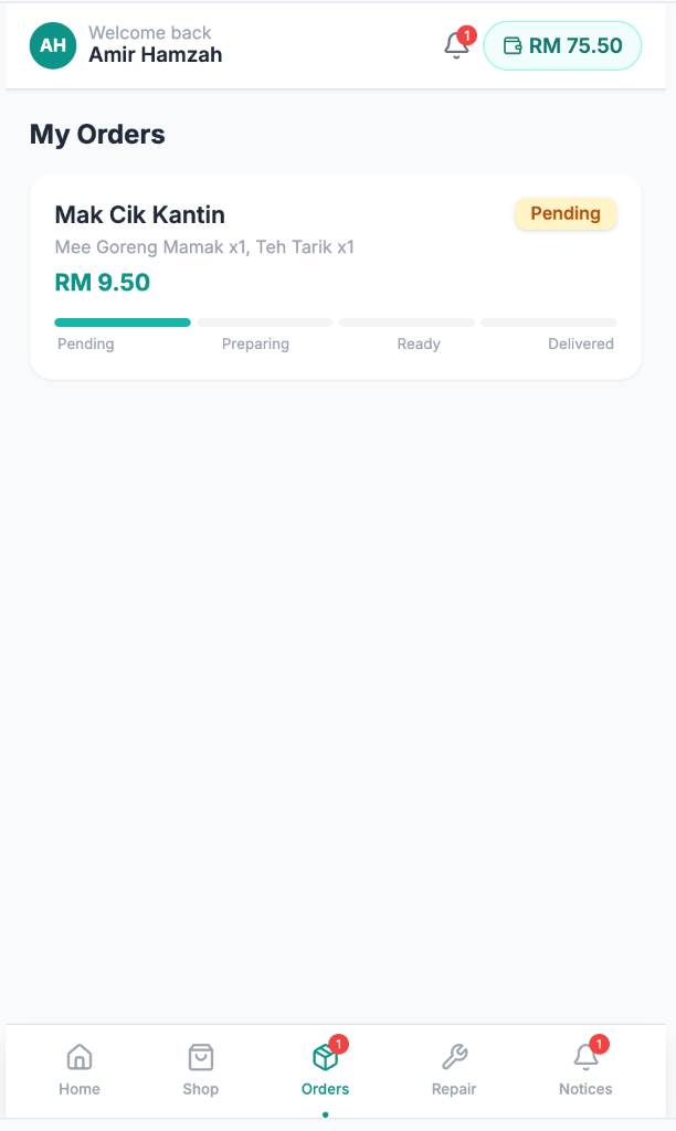 My Orders