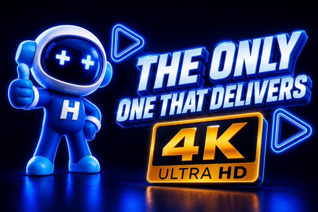 The Only One That Delivers 4K Ultra HD