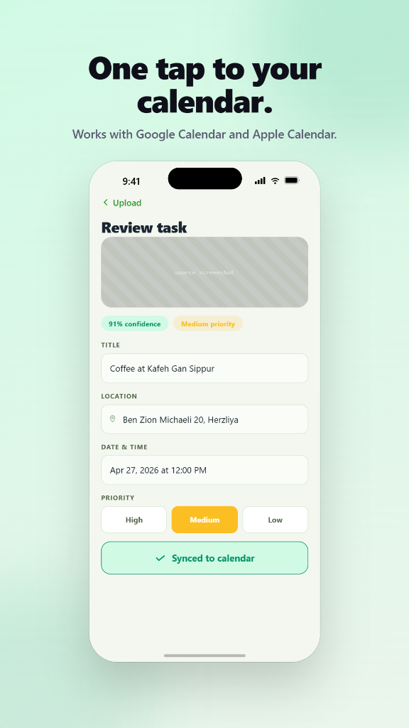 TaskShot app screenshot