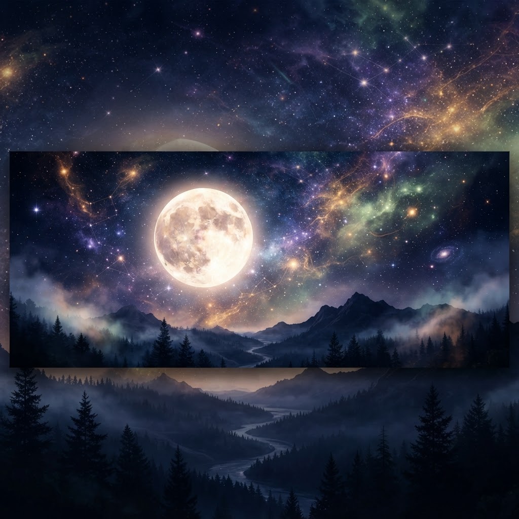 Lunar background