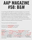AAP Magazine #58 — Editor's Note