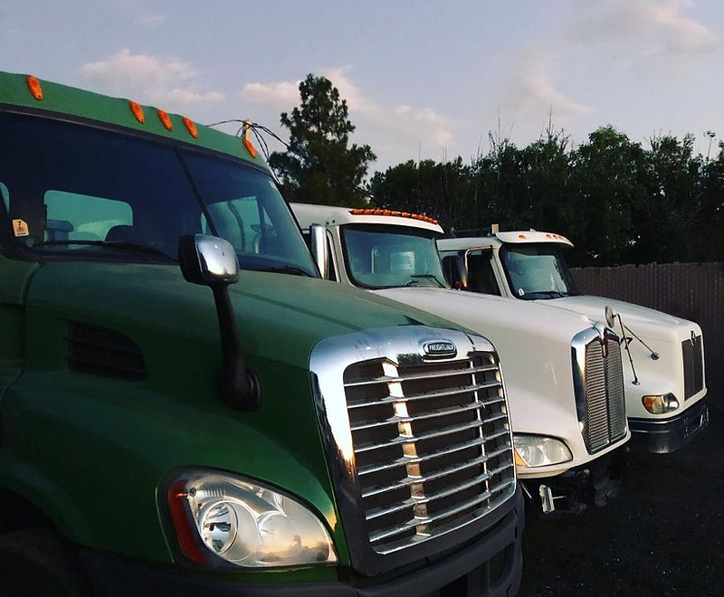 Express Disposal truck fleet