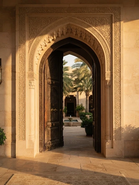 Omani architecture in Muscat, Sultanate of Oman