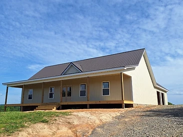 New Construction Home — Tuff-Rib Roof & Siding