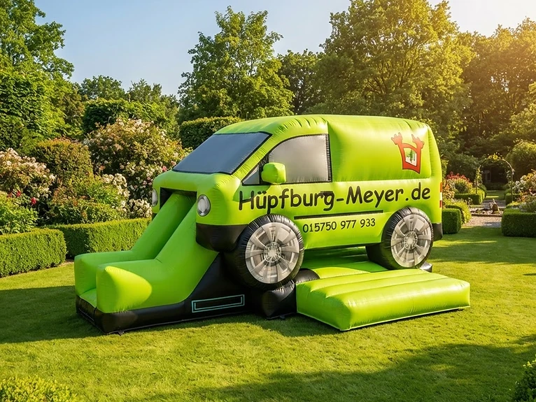 Hüpfburg-Meyer Lieferwagen
