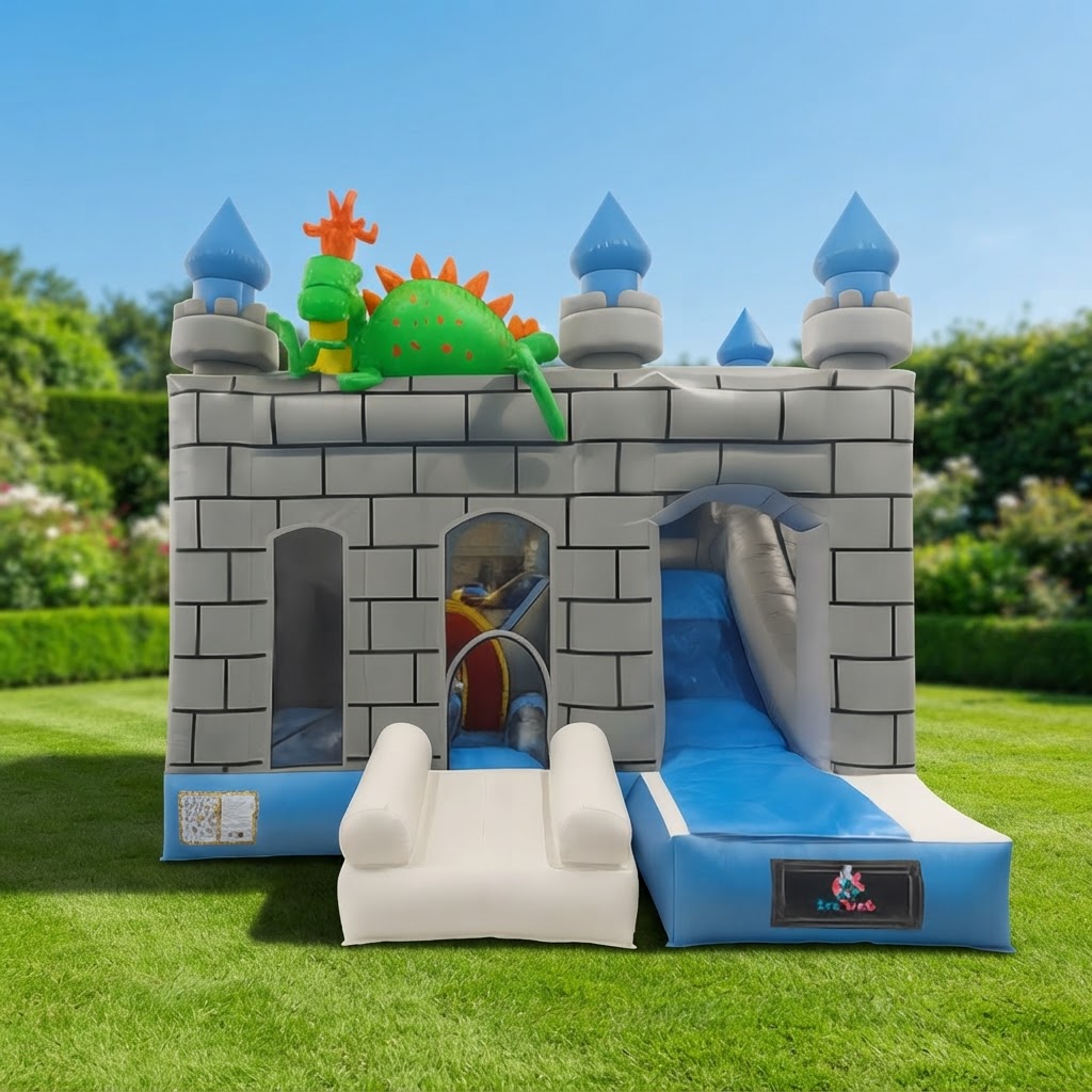 Hüpfburg Drachenburg – Bild 1 – SpielSpaß Wolfenbüttel