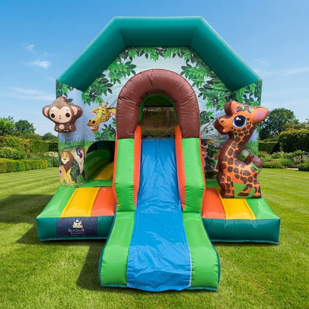 Hüpfburg Safari – Bild 1 – SpielSpaß Wolfenbüttel