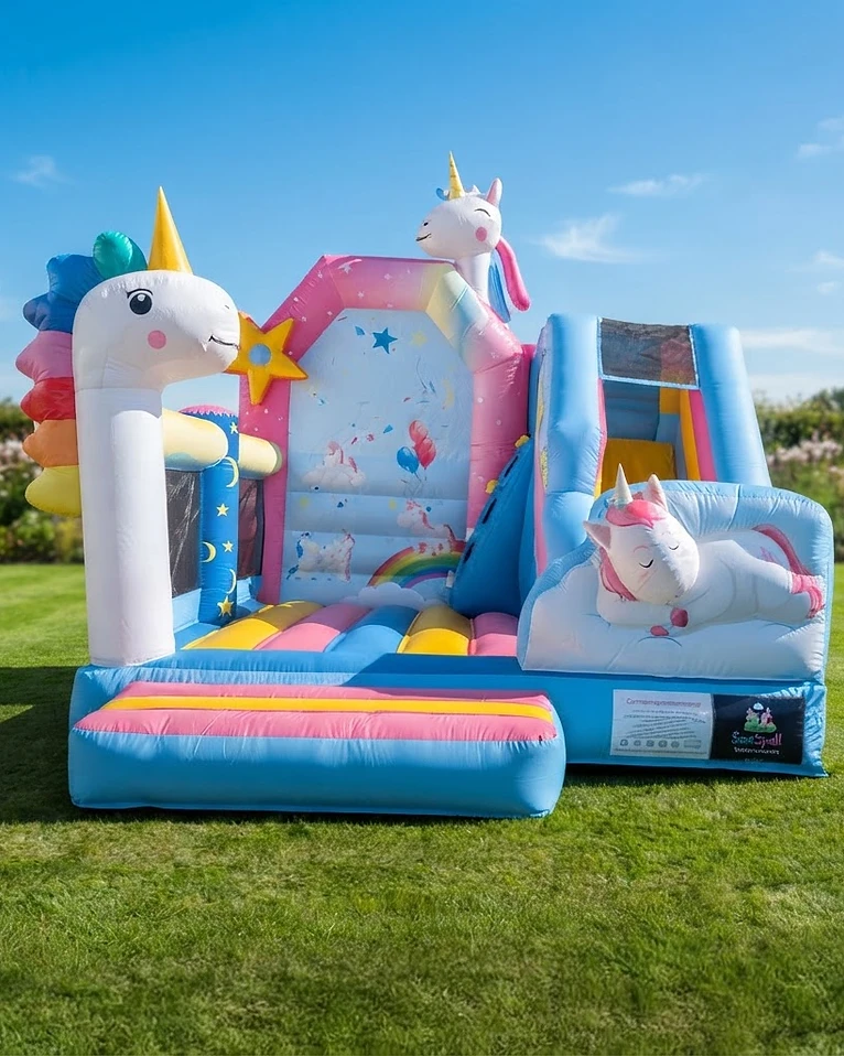 Hüpfburg Einhorn mieten – SpielSpaß Wolfenbüttel
