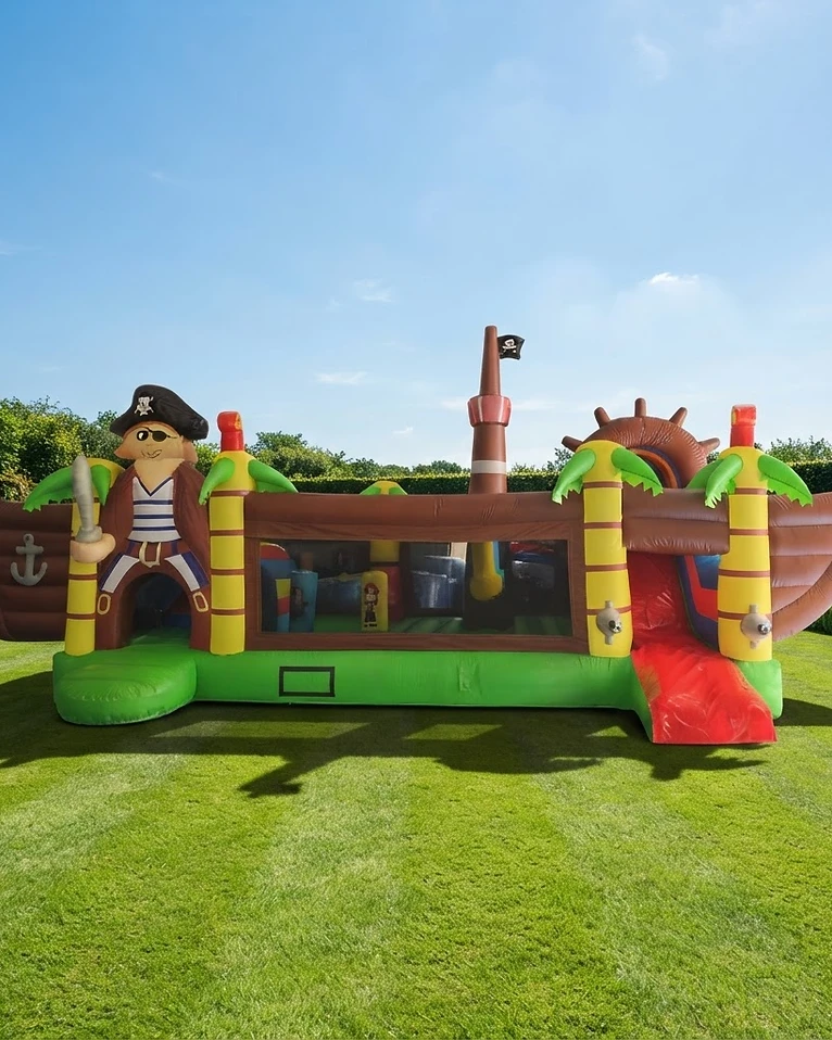 Hüpfburg Piratenschiff XXL - Multiplay mieten – SpielSpaß Wolfenbüttel
