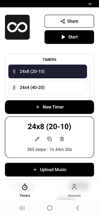 Flow-Timer screenshot 1