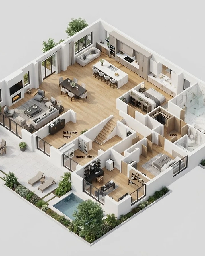 3D Floor Plans