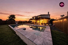 Backyard Twilight