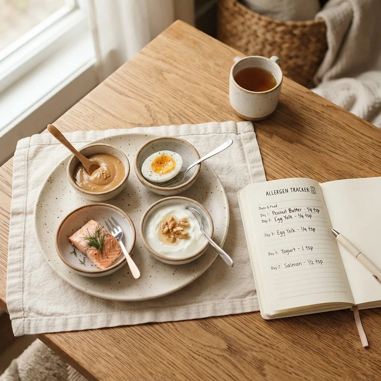 Free Top-9 Allergen Introduction Checklist