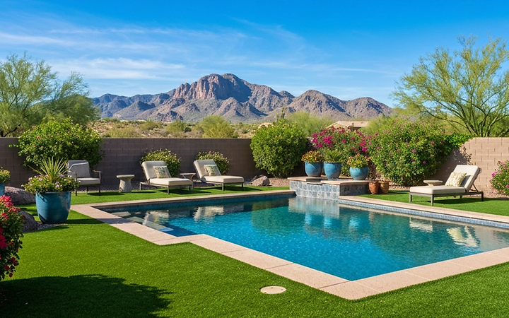 Pool cleaning transformation — after