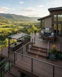 Premium deck and paver integration