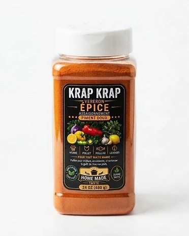 Krap Krap Épice Séchée — Piment Séché Doux (Mini)