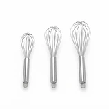 Chef's Heavy-Duty Whisk Set - 3 Sizes