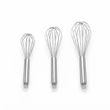 Chef's Heavy-Duty Whisk Set - 3 Sizes