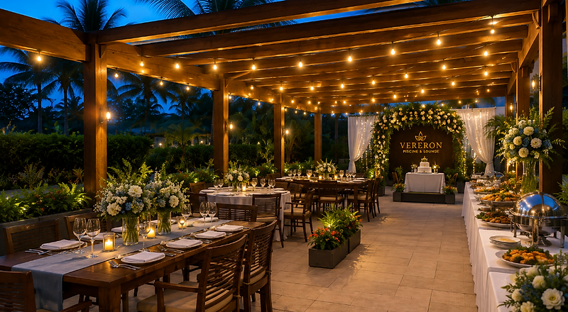 Private events at VERERON Piscine & Lounge