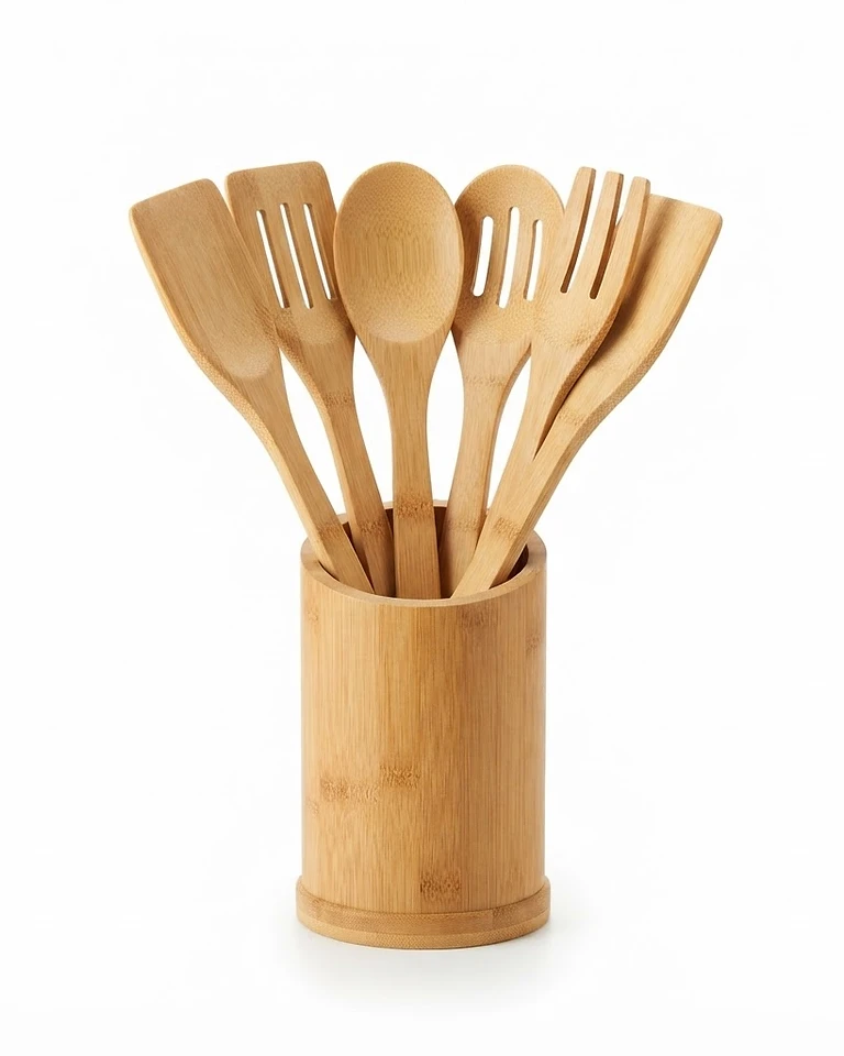 Bamboo Kitchen Utensil Set