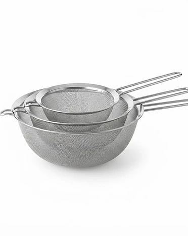 Stainless Steel Colander Set - Digging Pasta Strainer