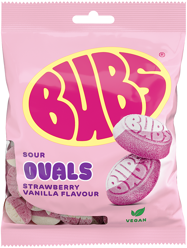 BUBS Strawberry Vanilla OVALS
