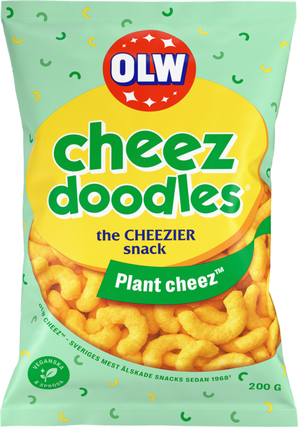 OLW cheez doodles® Plant cheez™