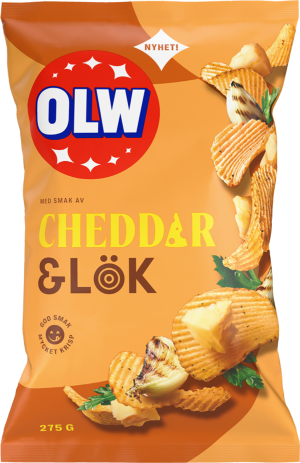 OLW Cheddar & Lök