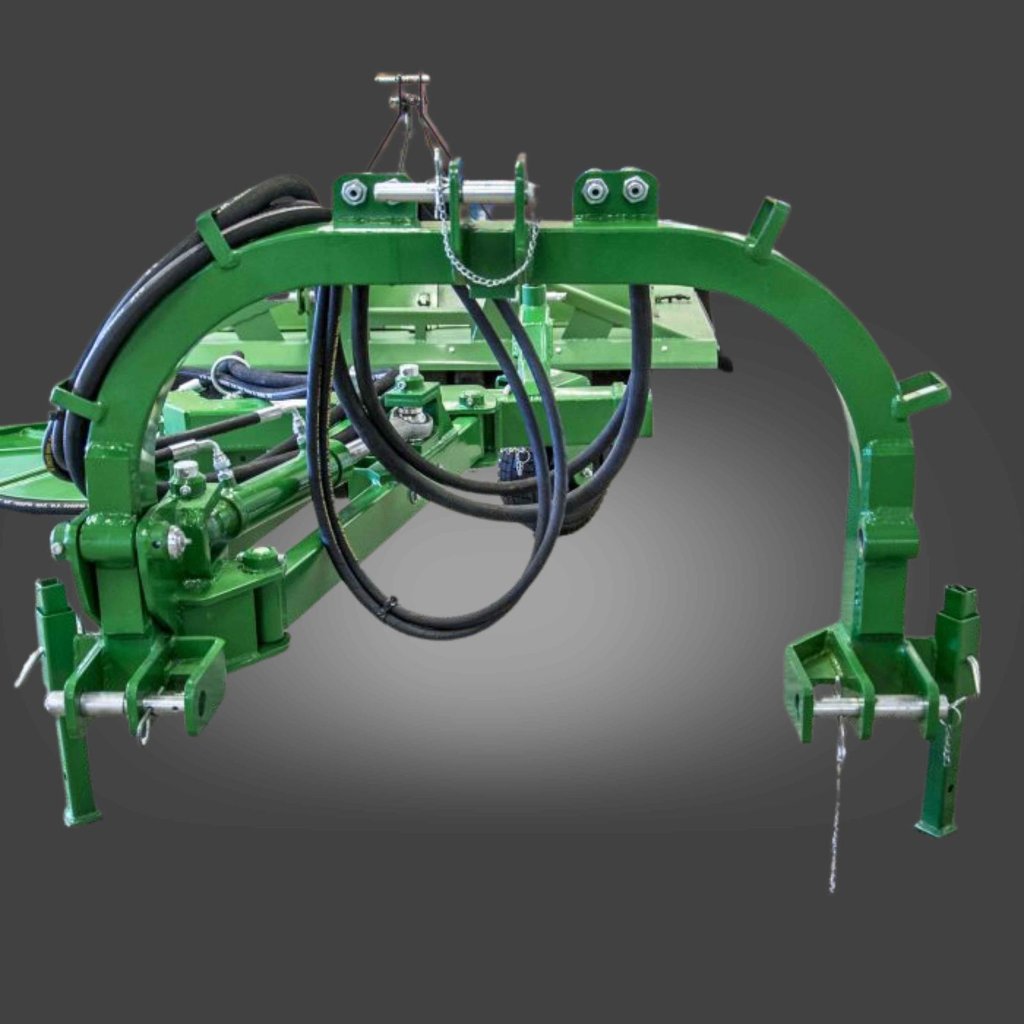 Hydraulischer Zaunmäher
