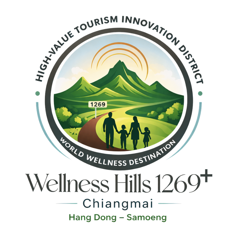 Wellness Hills 1269+ official logo