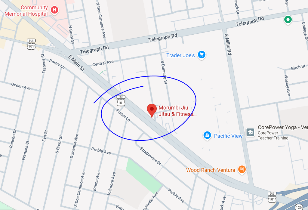 Morumbi Jiu Jitsu & Fitness — Ventura location map