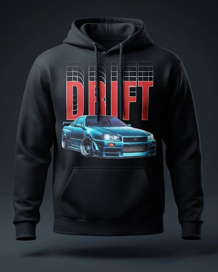 R34 Drift Hoodie