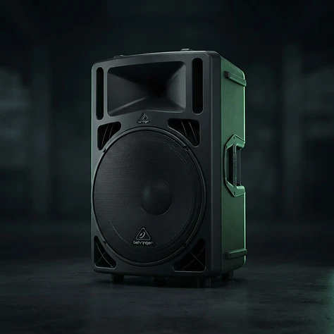השכרת רמקול מוגבר Behringer 15 אינץ' — השכרה יומית