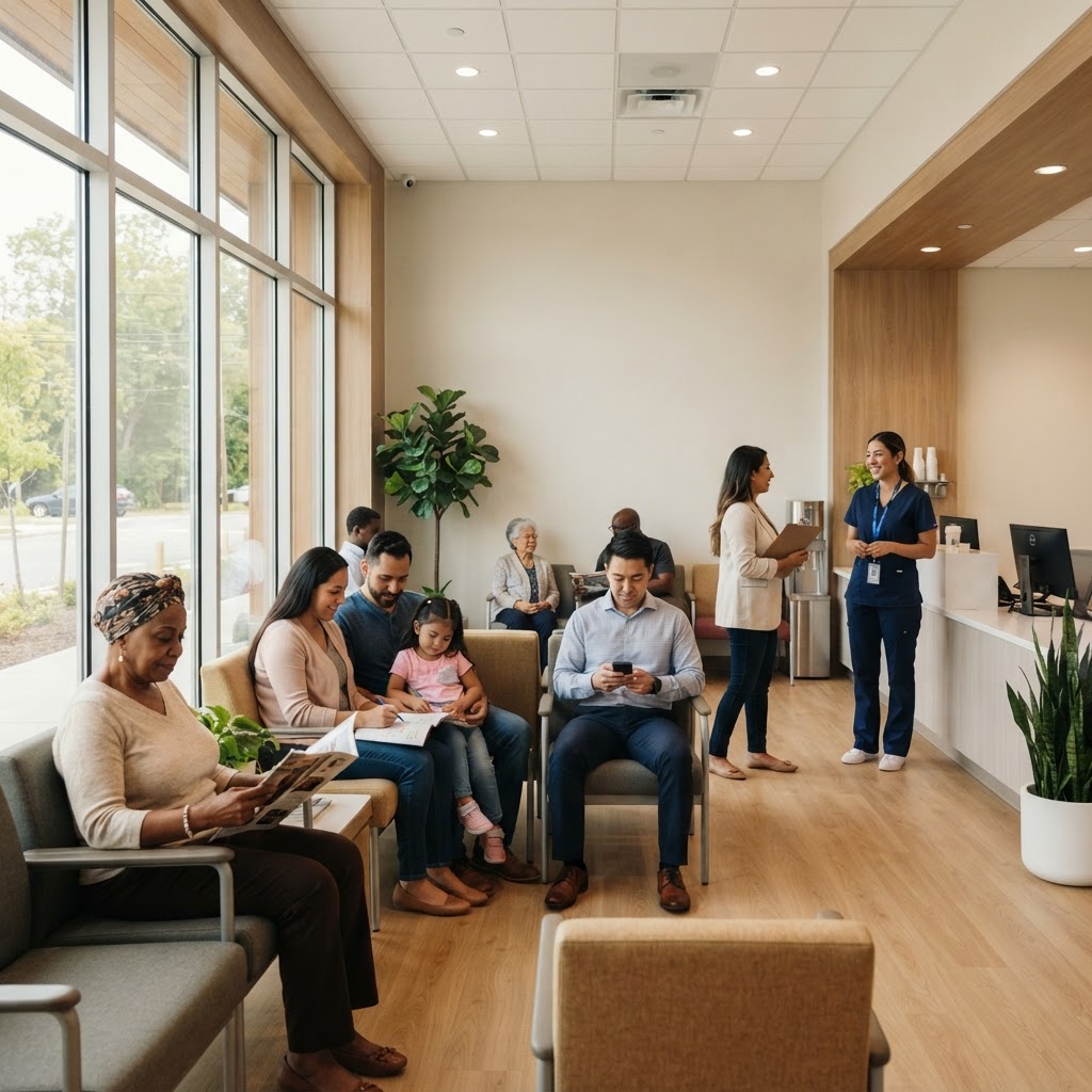 Hometown Urgent Care clinic reception