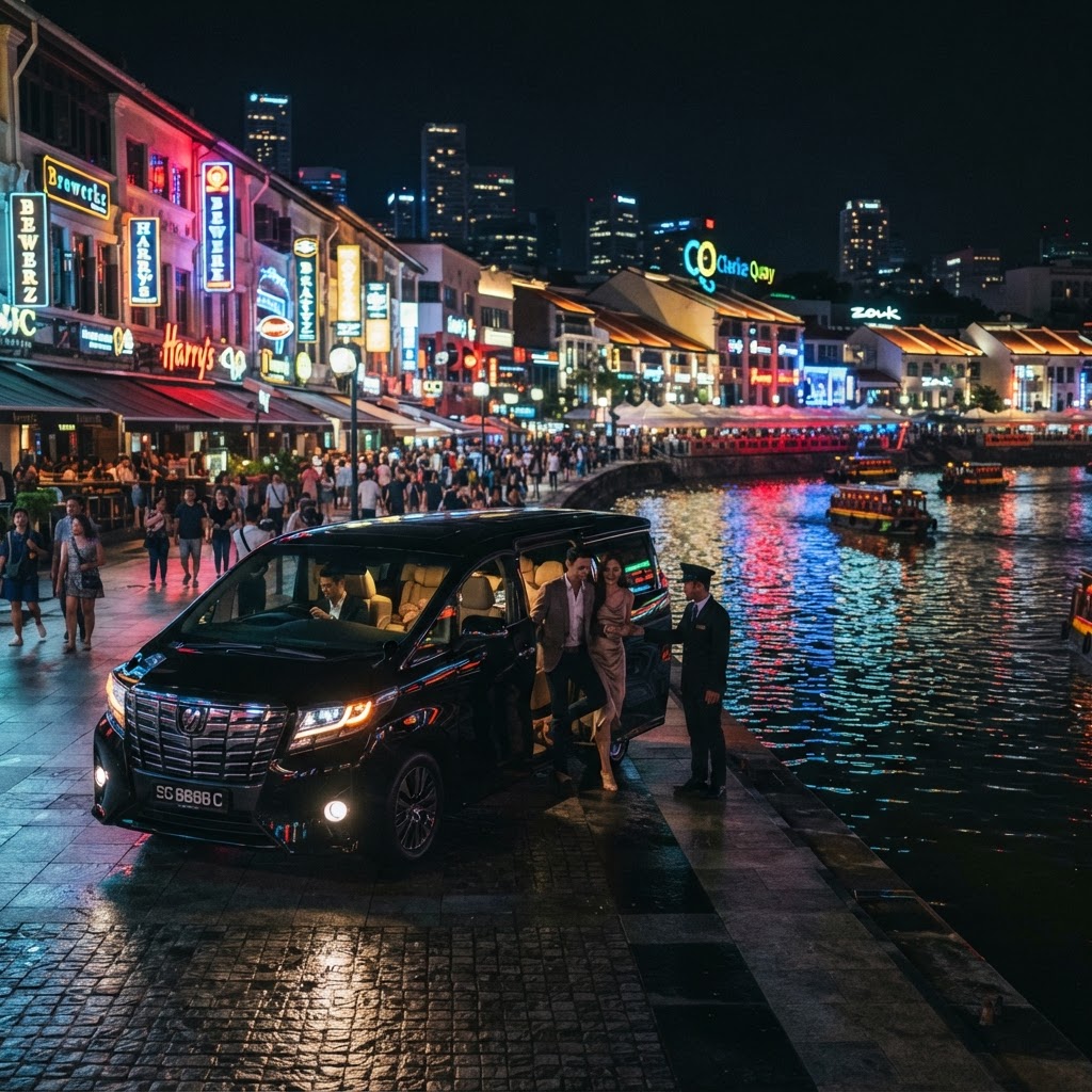 Clarke Quay Nightlife Chauffeur Guide: Safe Late-Night Transport SG