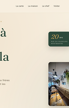 Capture du site Le Petit Gourmet — Le Petit Gourmet