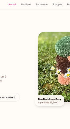 Capture du site Annaïs Crochet — Annaïs Crochet