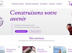 Capture du site Cap & Sens — Cap & Sens