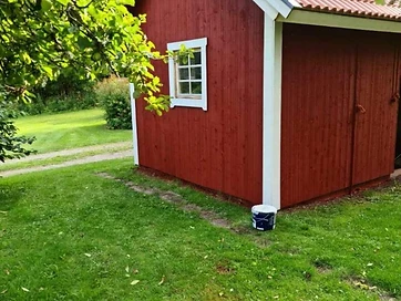 Fönstermålning utförd av HALLDAN Måleri AB